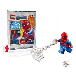 LEGO Marvel Spiderman Far From Home Minifigure - Spider-Man (with Web Accessory )