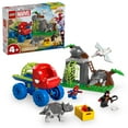 thumbnail image 1 of LEGO Marvel Spidey And His Amazing Friends Team Spidey Dino Crawler Rescue - Car and Adventure Preschool Building Toy for Kids, Boys and Girls, Ages 4+ - Gift Idea for Birthdays - 11199, 1 of 8