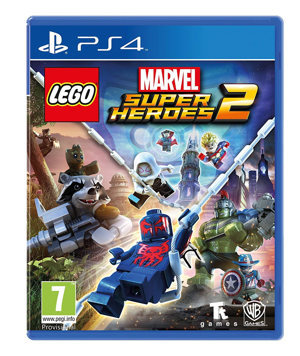 Mídia Física Jogo Lego Marvel Super Heroes 2 Warner Bros PS4