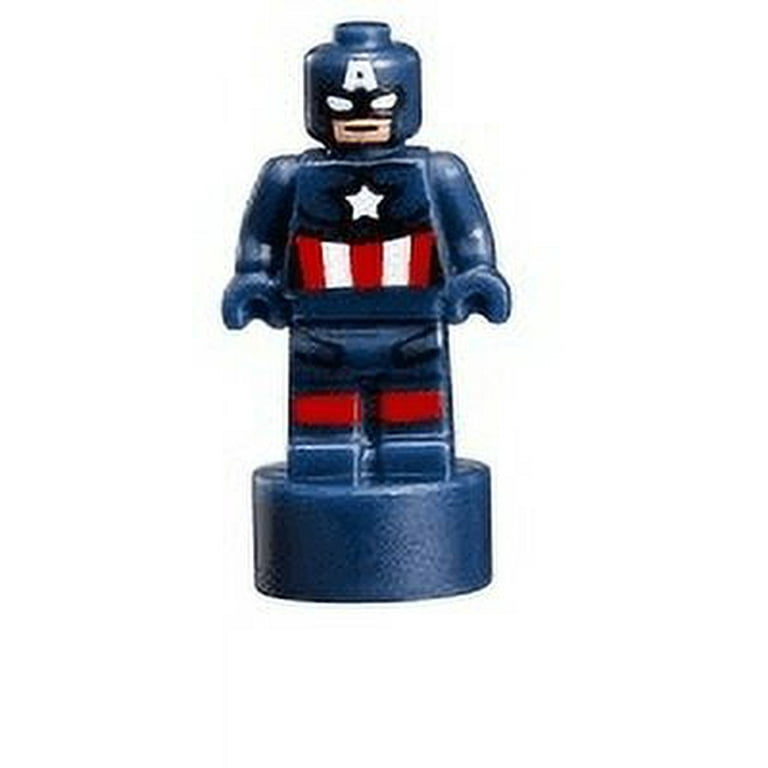 LEGO Marvel Super Heroes Captain America Statuette Minifigure 