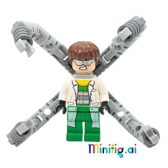 LEGO Marvel Super Heroes Doctor Octopus Doc Ock Minifigure 76015