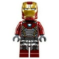 thumbnail image 1 of LEGO Marvel Super Heroes Iron Man Silver Armor - Arc Reactor on Chest (76083) Minifigure, 1 of 1