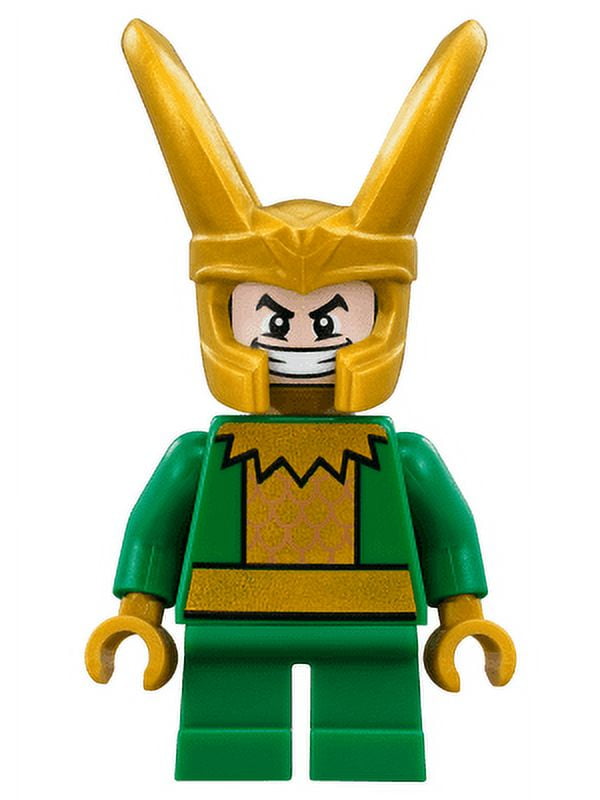 LEGO Marvel Super Heroes Loki Short Legs 76091 Minifigure