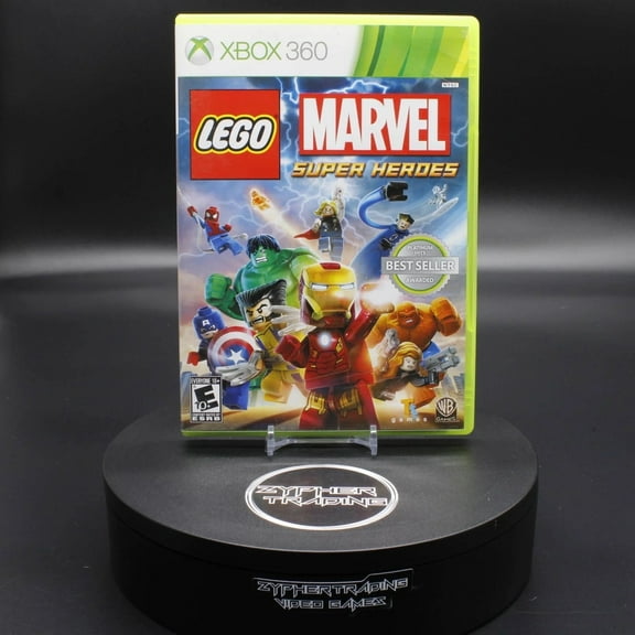 Restored LEGO Marvel Super Heroes, Physical, Xbox 360, Action & Adventure Video Game