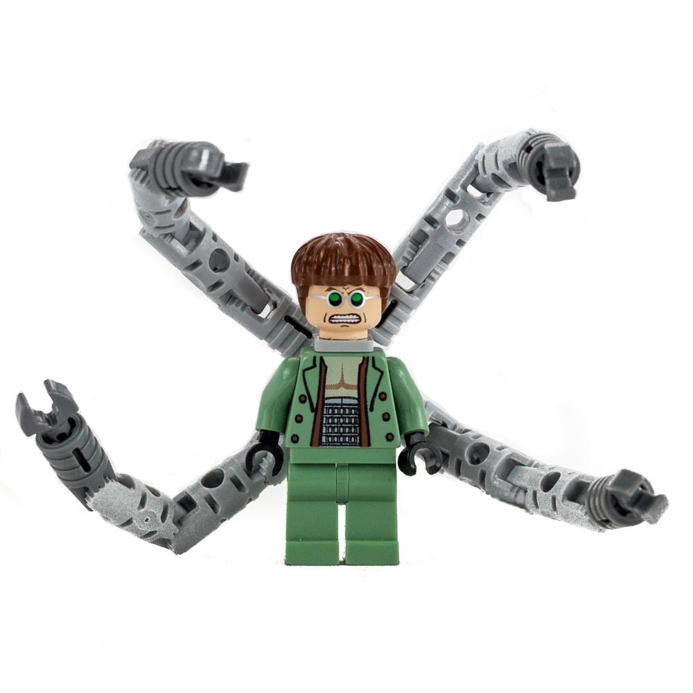 Doctor Octopus (Doc OC) from Spiderman (New)Lego marvel minifigures –  DelsBricks Minifigures