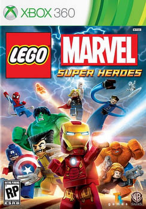 LEGO Marvel Super Heroes Warner Bros Xbox 360 883929319701 - image 1 of 22