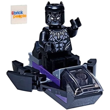LEGO Marvel Superheroes: Black Panther with Royal Talon Fighter and Black Cape Building Set