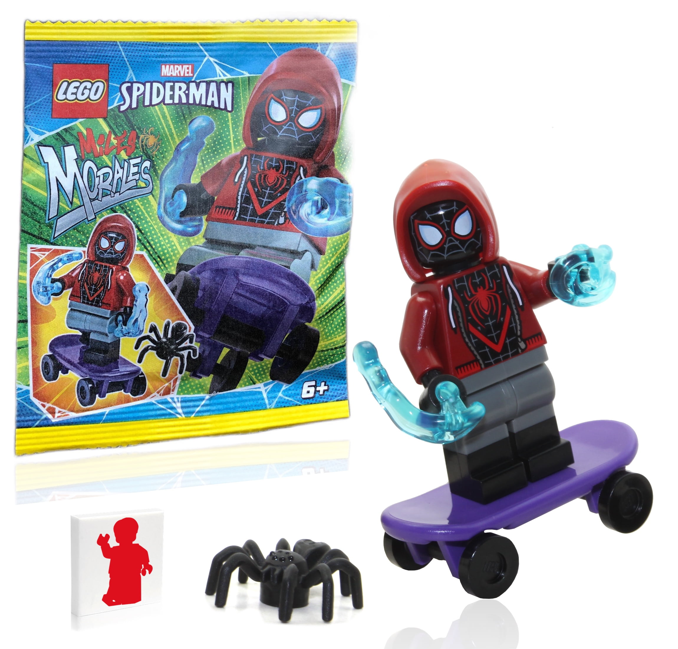 LEGO Marvel Super Heroes LOOSE Minifigure Spider-Man with Webs