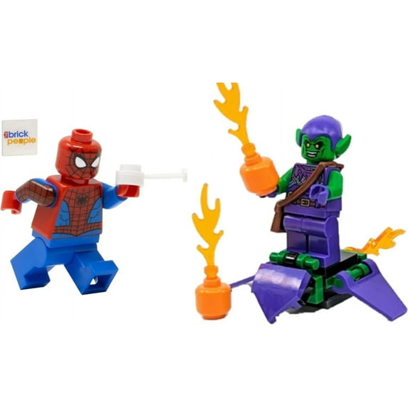 LEGO Marvel Superheroes Kid's Spider-Man and Green Goblin Mini Figure Toys