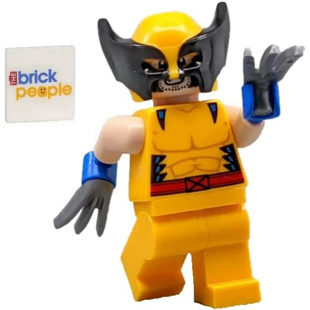 LEGO Marvel Superheroes Wolverine Minifigure With Claws