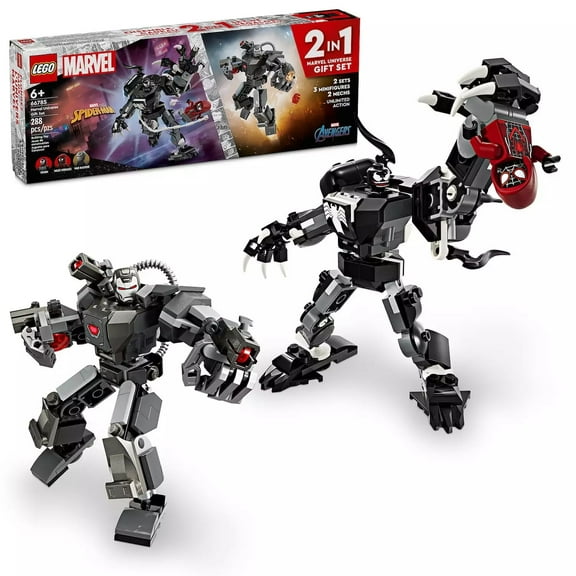 LEGO Marvel Universe 2-in-1 288-Piece Interlocking Block Building Set