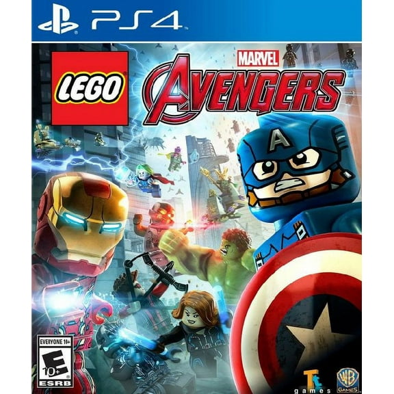 Restored LEGO Marvel's Avengers, Physical Format/PlayStation 4, Action & Adventure Video Game, Parental Controls