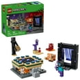 thumbnail image 1 of LEGO Minecraft Nether & End Portal Journey Building Toy for Boys & Girls - Video Game Playset & Toy Figures for Kids, Ages 7+ - W/Cool Hero Minifigure - Gift Idea for Birthdays - 21584, 1 of 8