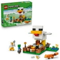 thumbnail image 1 of LEGO Minecraft Chicken Farm - Building Toy for Boys & Girls, Ages 7+ - Birthday Gift Idea for Kids - Video Game Playset for Fans - W/ Chicken Fan Minifigure - 21585, 1 of 8