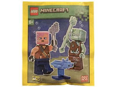 LEGO Minecraft Adventurer Drowned Axolotl Paper Bag 662303 (SEALED)