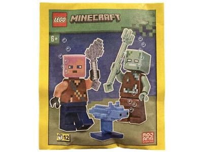 LEGO Minecraft Adventurer Drowned Axolotl Paper Bag 662303 (SEALED