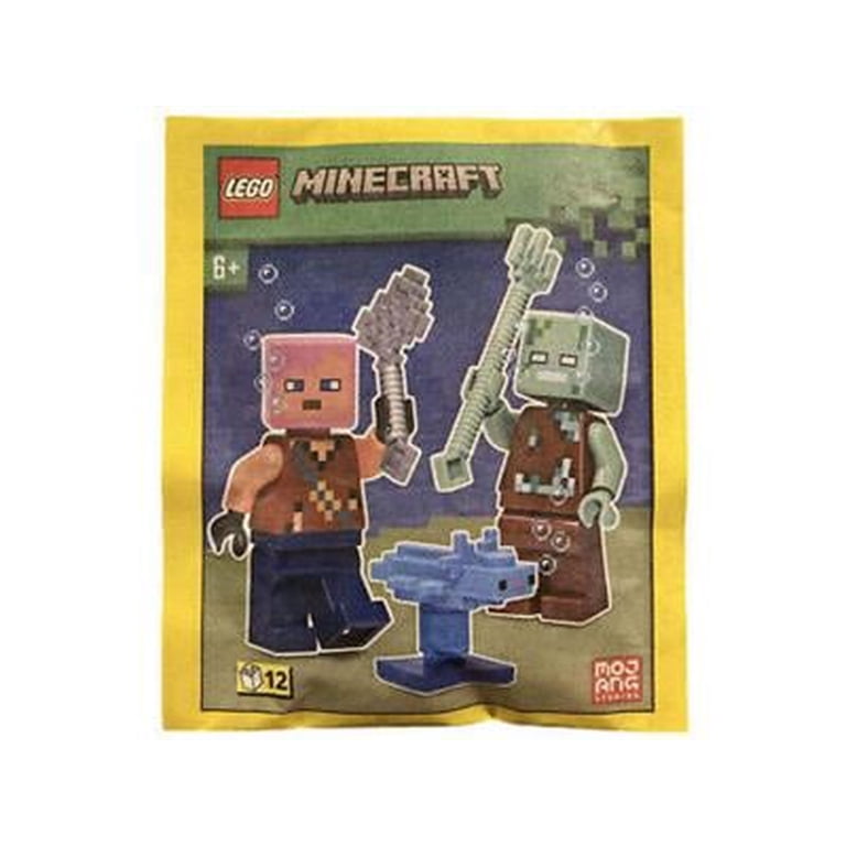 LEGO Minecraft Adventurer Drowned Axolotl Paper Bag 662303 (SEALED