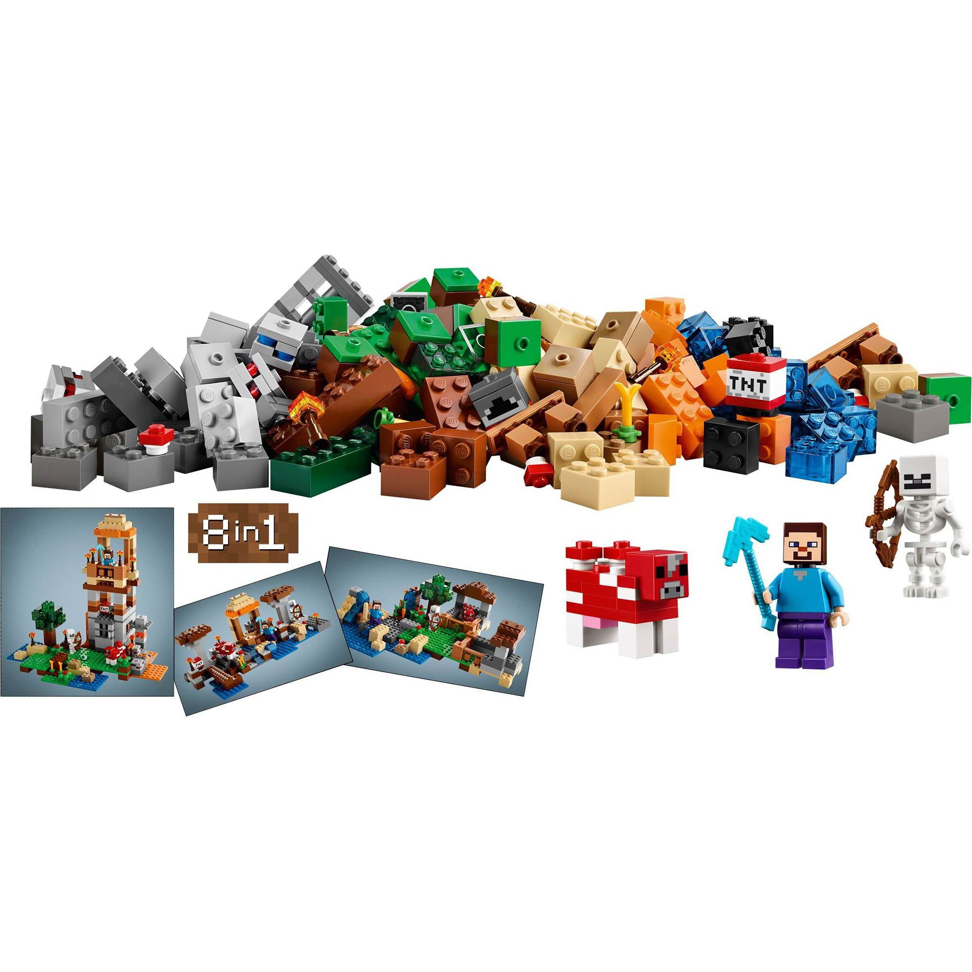 Free Shipping! LEGO Minecraft Crafting Box - Walmart.com