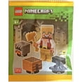thumbnail image 1 of LEGO Minecraft: Gold Hunter Minifigure with Crafting Table, Furnace and Anvil - Ages 6+, 1 of 3