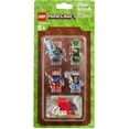 thumbnail image 1 of LEGO Minecraft Mini Figure Interlocking Block Building Set, 4 Count, 1 of 2