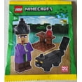 thumbnail image 1 of LEGO Minecraft Mini Set: Witch Minifigure with Black Cat and Potion, 1 of 6