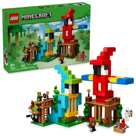 LEGO - Minecraft The Parrot Houses Building Toy 21282
