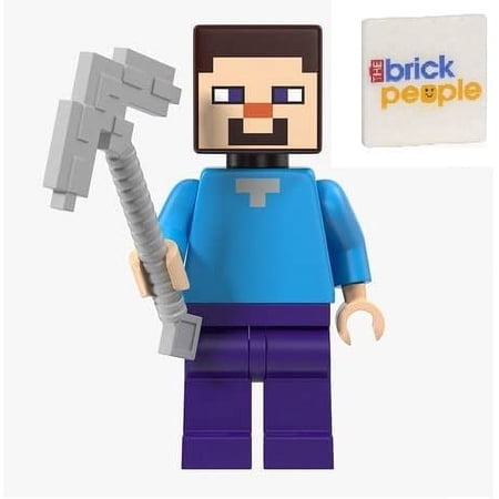 LEGO Minecraft: Steve Minifigure with Pickaxe