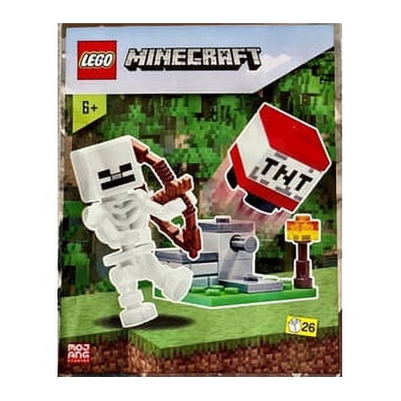 LEGO Minecraft TNT Launcher and Skeleton Mini Set