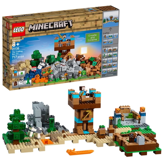 LEGO Minecraft The Crafting Box 2.0 21135 (717 Pieces)