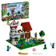 LEGO Minecraft The Crafting Box 3.0 21161 Minecraft Castle and Farm Building Set (564 Pieces)
