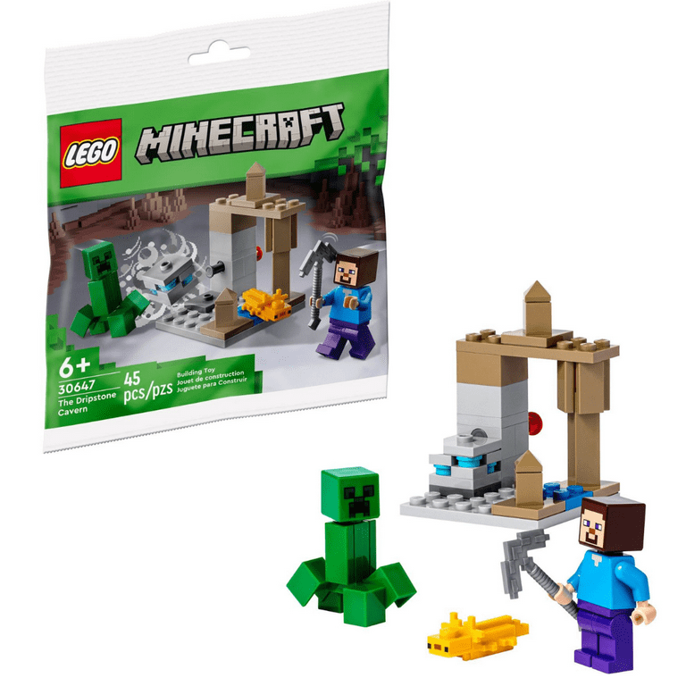 LEGO Minecraft - La caverne de spéléothèmes - 30647 - En stock chez