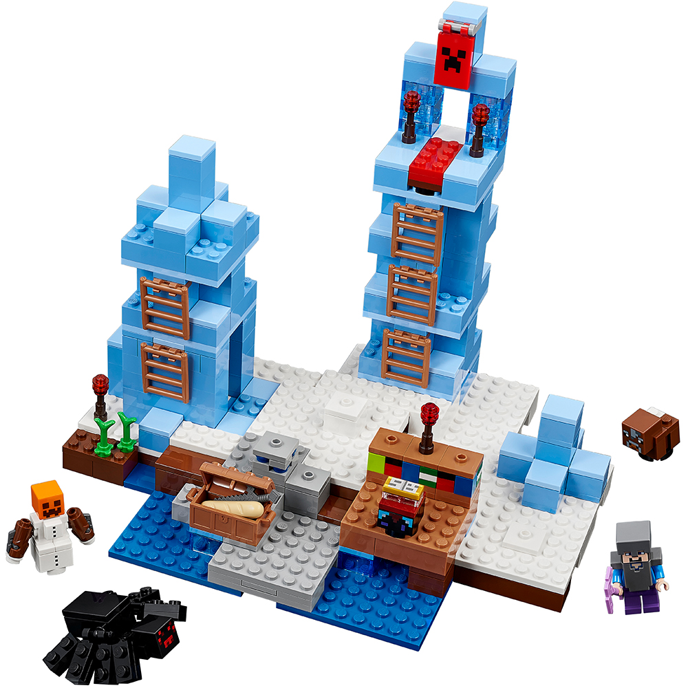 LEGO Minecraft The Ice Spikes 21131 Building Set (454 Pieces)