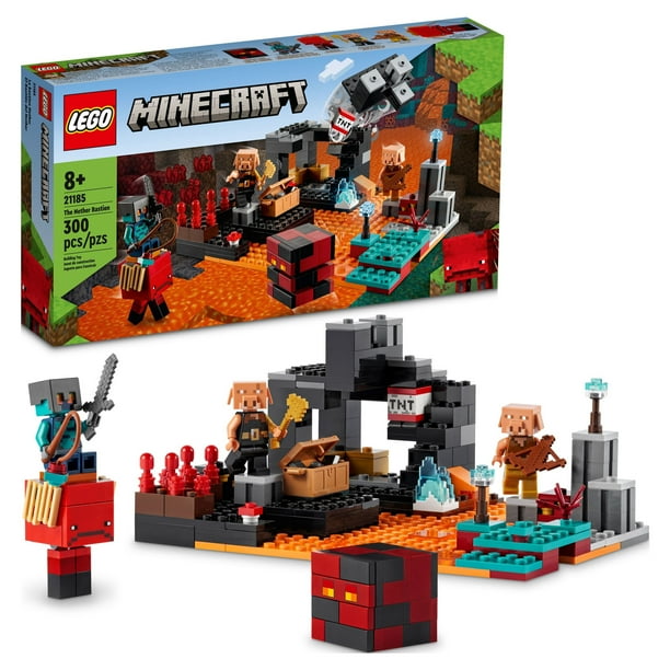 Nether　DIO & ザ・ワールド MASTERLISE 2体セット LEGO Minecraft Nether Bastion Set for Classroom Activities
