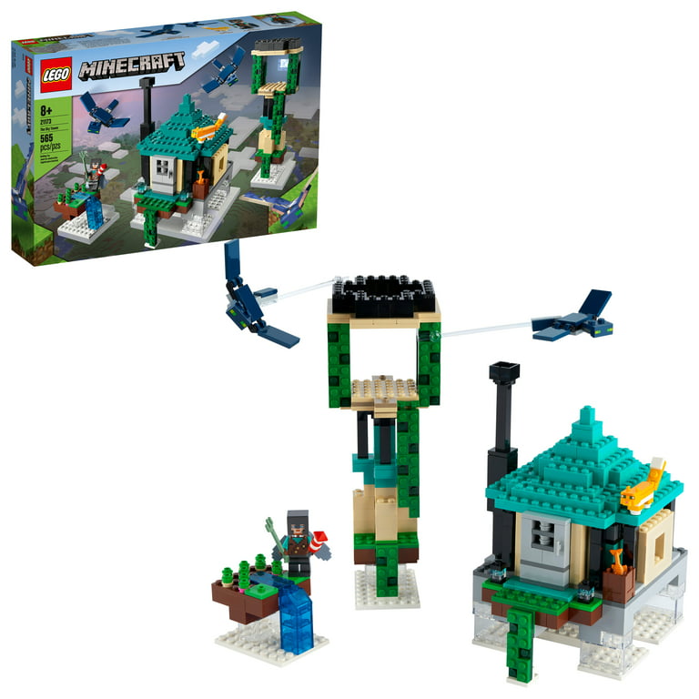 LEGO Minecraft The Sky Tower 21173 Toy Set Pieces) Walmart.com