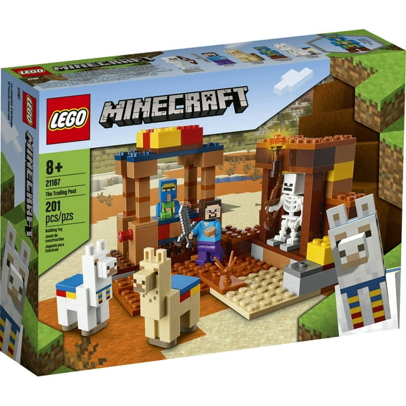 LEGO Minecraft 21167 The Trading Post, New 2021 (201 Pieces)
