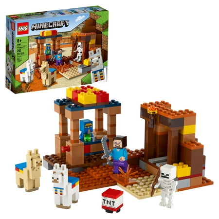 LEGO Minecraft The Trading Post 21167 Collectible Playset  (201 Pieces)