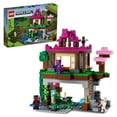 thumbnail image 1 of LEGO Minecraft The Training Grounds House Building Set - Skeleton, Bat & Ninja Minifigures, 21183, 1 of 8