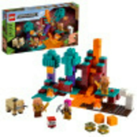 LEGO Minecraft The Warped Forest 21168 Building Toy Set (287 Pieces)