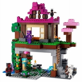LEGO Minecraft Training Ground Interlocking Block Building Set, 537 Count