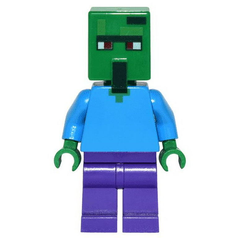 LEGO Minecraft Zombie Villager Minifigure