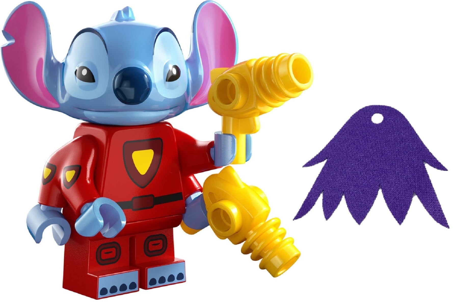 LEGO MiniFigures Disney 100 Series 3: Stitch 626 Minifigure - 71038 With Purple Cape