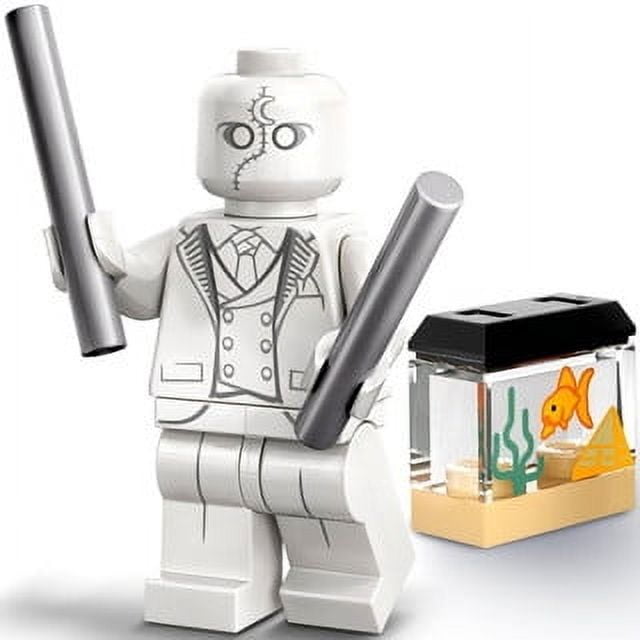 LEGO MiniFigures Marvel Series 2: Mr. Knight - 71039 With Purple Cape LEGO MiniFigures Marvel Series 2: Mr. Knight - 71039 With Purple Cape