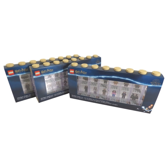 LEGO Minifigure Display Case Large Harry Potter Sleeve (3 Pack)