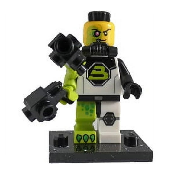LEGO Minifigure Series Sealed 26 Blacktron Mutant Interlocking Block Building Set, Space