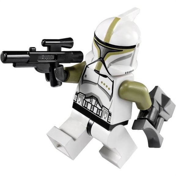 LEGO Minifigure - Star Wars - CLONE TROOPER SERGEANT with Blaster Gun & Binoculars