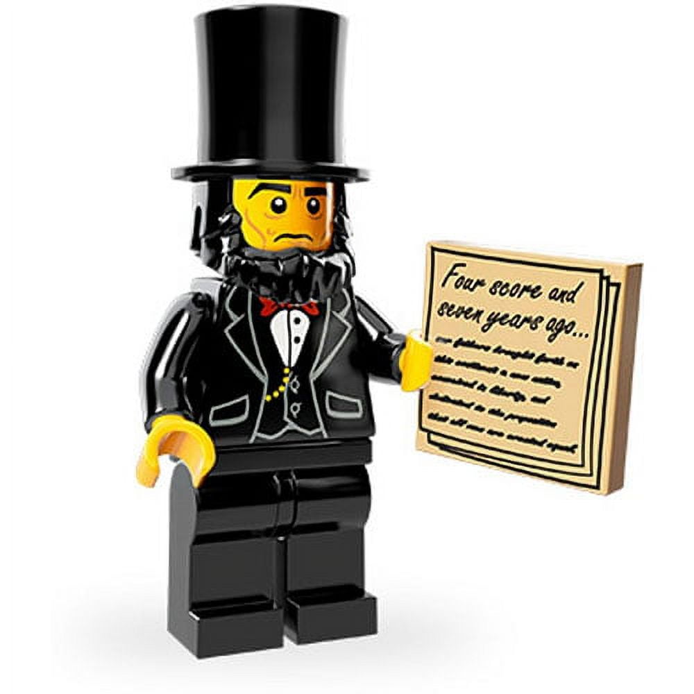 LEGO Abraham Lincoln Minifigure, The LEGO Movie Series, Collectible