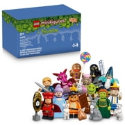LEGO Minifigures Shrek Series 6-Pack - Mystery Box Set - 6 Collectible Shrek Toys for Boys & Girls, Ages 6+ - 66815