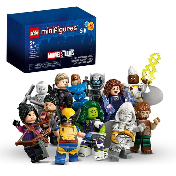 LEGO Minifigures Collectible Minifigure Set Plastic Multicolor, 0.333 lb