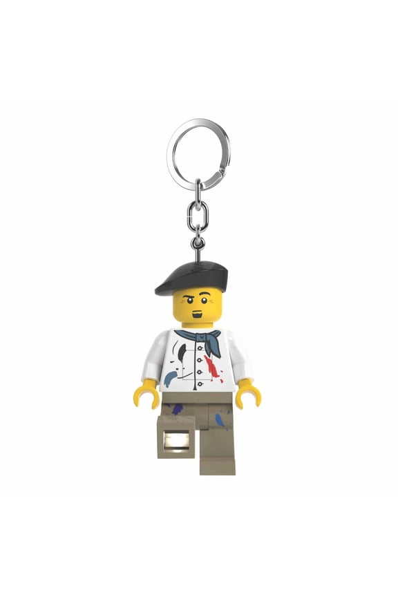 LEGO Keychain Light - Artist - 3 Inch Tall Figure (KE216H)