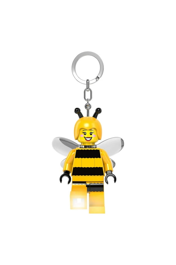 LEGO Minifigures Keychain Light - Bumblebee Girl - 3 Inch Tall Figure (KE211H)